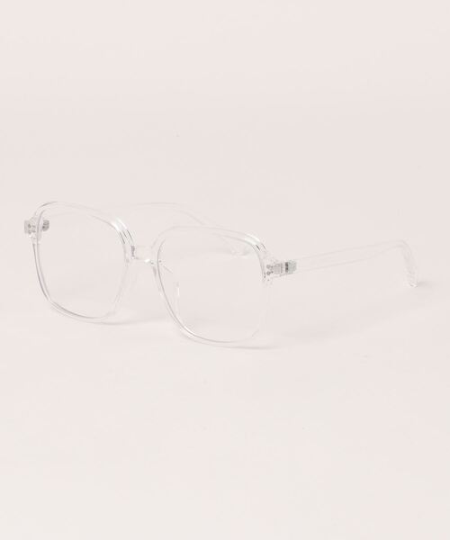 LOWRYS FARM(ローリーズファーム)の「曇り止め付メガネ 952570(メガネ・レディース・その他1/その他2/その他3/その他4/その他5/アイボリー/ホワイト/その他7/ブラック/ブラック系その他/その他8/その他11/その他10/その他13/その他9/その他12/チャコールグレー/ホワイト×グレー・FREE)」の3枚目の写真