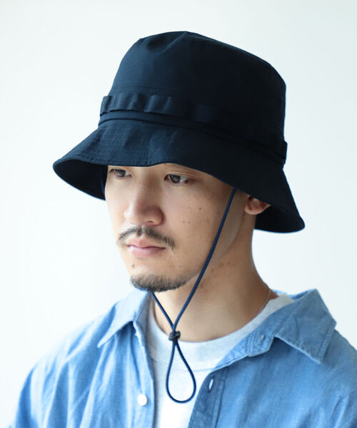 BEAMS（ビームス）の「BEAMS / Safari Hat（ハット・メンズ・ブラック/ネイビー/オリーブ・ONE SIZE）」の6枚目の写真