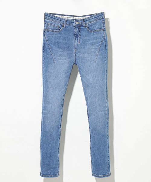 STUDIOUS SELECT(ステュディオスセレクト)の「【NUMBER(N)INE】別注スキニーデニムパンツ(デニムパンツ・メンズ・インディゴブルー/ブラック系その他2/ブラック/サックスブルー・2/1/3)」の3枚目の写真