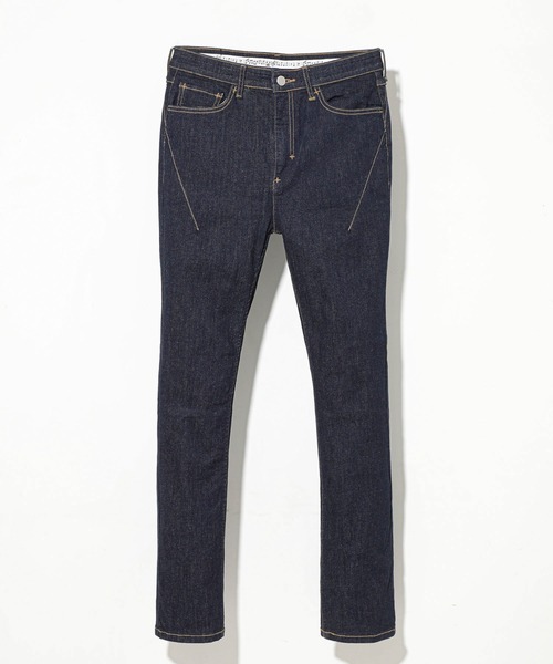 STUDIOUS SELECT(ステュディオスセレクト)の「【NUMBER(N)INE】別注スキニーデニムパンツ(デニムパンツ・メンズ・インディゴブルー/ブラック系その他2/ブラック/サックスブルー・2/1/3)」の4枚目の写真