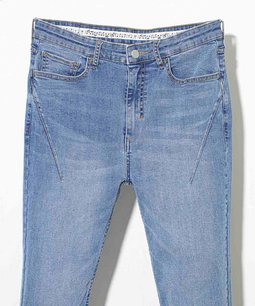 STUDIOUS SELECT(ステュディオスセレクト)の「【NUMBER(N)INE】別注スキニーデニムパンツ(デニムパンツ・メンズ・インディゴブルー/ブラック系その他2/ブラック/サックスブルー・2/1/3)」の17枚目の写真