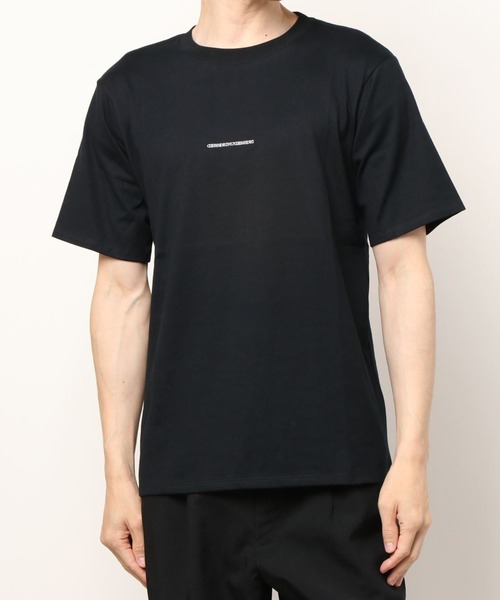 DRESSEDUNDRESSED（ドレスドアンドレスド）の「Invert Logo Text Embroidery T-Shirt（Tシャツ/カットソー・メンズ・ホワイト/ブラック・4/3/2）」の19枚目の写真