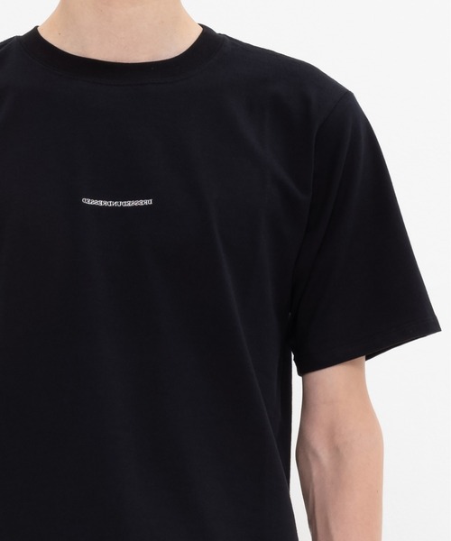 DRESSEDUNDRESSED（ドレスドアンドレスド）の「Invert Logo Text Embroidery T-Shirt（Tシャツ/カットソー・メンズ・ホワイト/ブラック・4/3/2）」の14枚目の写真