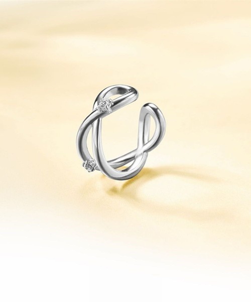 Canal 4℃（カナルヨンドシー）の「シルバー イヤーカフ/片耳用（イヤーカフ・レディース・シルバー・FREE）」の3枚目の写真