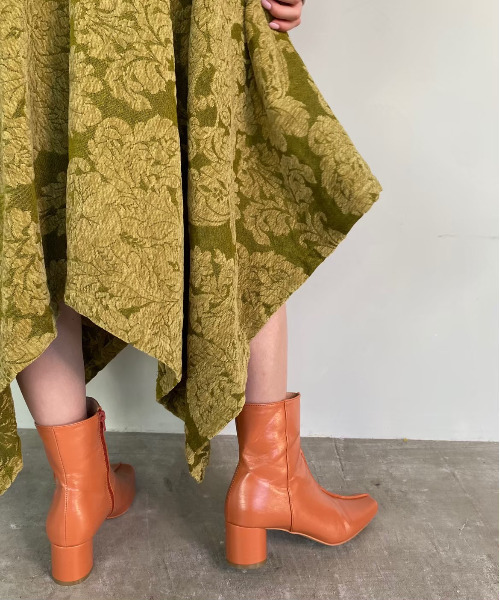 SANSeLF(サンセルフ)の「【SANSeLF】 Se fake leather boots sans21a002(ブーツ・レディース・ブラック/オレンジ/アイボリー・40/38/39/36/37)」の11枚目の写真