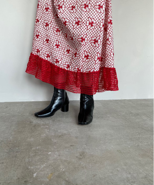 SANSeLF(サンセルフ)の「【SANSeLF】 Se fake leather boots sans21a002(ブーツ・レディース・ブラック/オレンジ/アイボリー・40/38/39/36/37)」の19枚目の写真