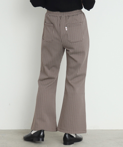 CHILD WOMAN(チャイルドウーマン)の「ギンガムJAQ フレアパンツ(その他パンツ・レディース・ブラウン/レッド・38/36)」の21枚目の写真