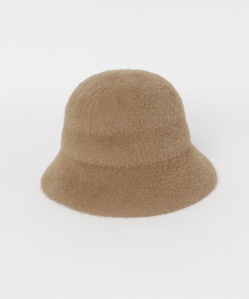 ITEMS URBANRESEARCH（アイテムズ アーバンリサーチ）の「ファーハット（ハット・レディース・ベージュ/ブラック/オフホワイト・-）」の5枚目の写真