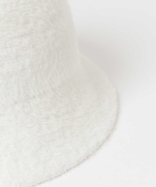 ITEMS URBANRESEARCH（アイテムズ アーバンリサーチ）の「ファーハット（ハット・レディース・ベージュ/ブラック/オフホワイト・-）」の7枚目の写真