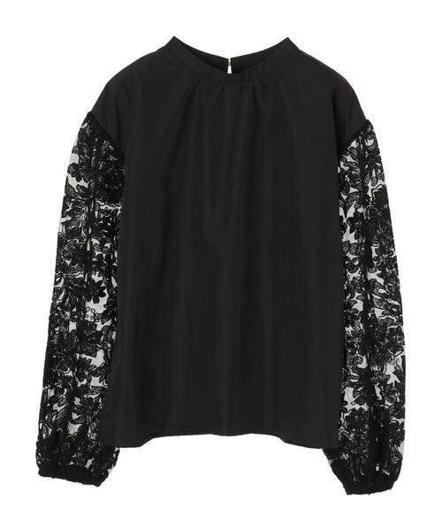 RAY CASSIN FAVORI（レイカズンフェバリ）の「・RAY CASSIN 刺繍レーススリーブブラウス＊（シャツ/ブラウス・レディース・アイボリー/モカ/ブラック・FREE）」の16枚目の写真