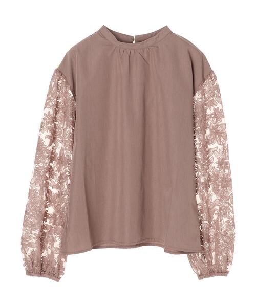 RAY CASSIN FAVORI（レイカズンフェバリ）の「・RAY CASSIN 刺繍レーススリーブブラウス＊（シャツ/ブラウス・レディース・アイボリー/モカ/ブラック・FREE）」の15枚目の写真