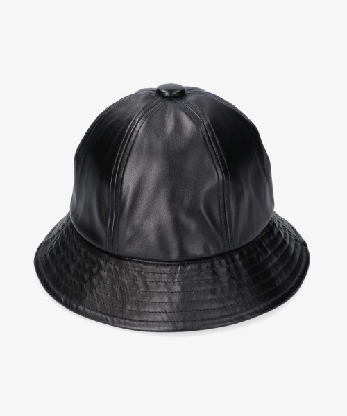 KANGOL カンゴールFAUX LEATHER ハットレザー調日本限定　完売品 KANGOL（カンゴール）の「KANGOL SMU Faux Leather Casual