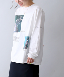 【JOHN MASON SMITH /ジョン メイソン スミス】フォトロングスリーブTシャツ