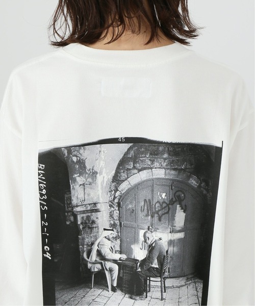 JOHN MASON SMITH（ジョンメイソンスミス）の「【JOHN MASON SMITH /ジョン メイソン スミス】フォトロングスリーブTシャツ（Tシャツ/カットソー・レディース・ブラック/ブラウン/グリーン・FREE）」の11枚目の写真