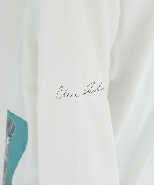 JOHN MASON SMITH（ジョンメイソンスミス）の「【JOHN MASON SMITH /ジョン メイソン スミス】フォトロングスリーブTシャツ（Tシャツ/カットソー・レディース・ブラック/ブラウン/グリーン・FREE）」の17枚目の写真