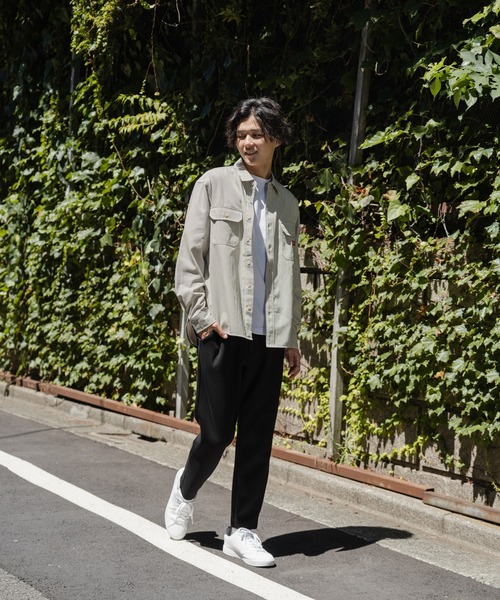Dickies(ディッキーズ)の「Dickies ディッキーズ 長袖ツイルワークシャツ(シャツ/ブラウス・メンズ・ホワイト/ブラック/ネイビー・L/M/XL)」の8枚目の写真