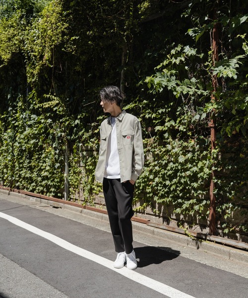 Dickies(ディッキーズ)の「Dickies ディッキーズ 長袖ツイルワークシャツ(シャツ/ブラウス・メンズ・ホワイト/ブラック/ネイビー・L/M/XL)」の9枚目の写真