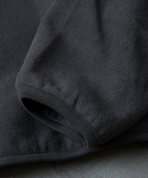 FREAK'S STORE(フリークスストア)の「WEB限定 ビッグシルエット フリース スナップカーディガン/フリースジャケット/フリースブルゾン(ブルゾン・メンズ・ブラック/グレー/ブラウン/オリーブ/ブルー・SMALL/MEDIUM/LARGE)」の12枚目の写真