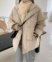 中綿ジャケットコート