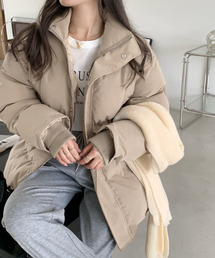 中綿ジャケットコート