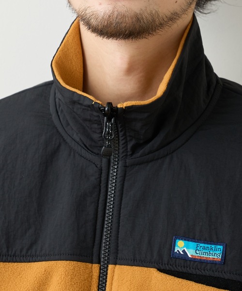 Franklin Climbing(フランクリンクライミング)の「【Franklin Climbing】フリース切替ジャケット(その他アウター・メンズ・ベージュ/スカイブルー/カーキ/ホワイト系その他・M/XL/L)」の12枚目の写真