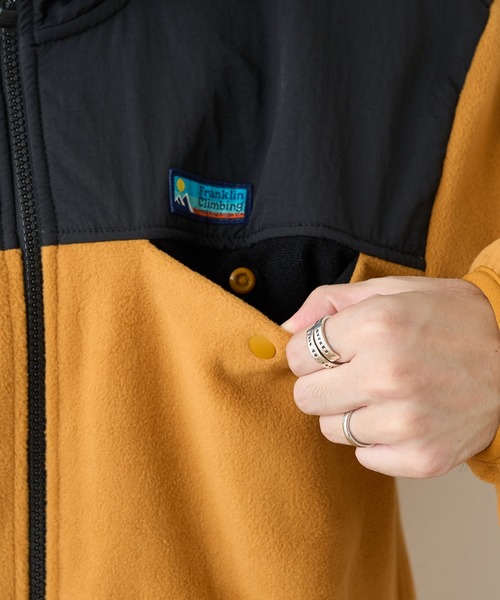 Franklin Climbing(フランクリンクライミング)の「【Franklin Climbing】フリース切替ジャケット(その他アウター・メンズ・ベージュ/スカイブルー/カーキ/ホワイト系その他・M/XL/L)」の14枚目の写真