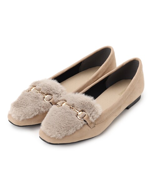 DRESKIP（ドレスキップ）の「◆フェイクファービットローファー（ドレスシューズ・レディース・ブラック/ベージュ/ブラウン系2・35/45/25）」の15枚目の写真