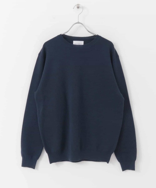 URBAN RESEARCH(アーバンリサーチ)の「WASHABLEウールクルーニット(ニット/セーター・メンズ・ネイビー/グリーン/ブラウン/チャコールグレー・MEDIUM/LARGE)」の15枚目の写真