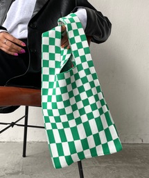 SHAGGIE | ニットチェッカートートバッグ(トートバッグ)