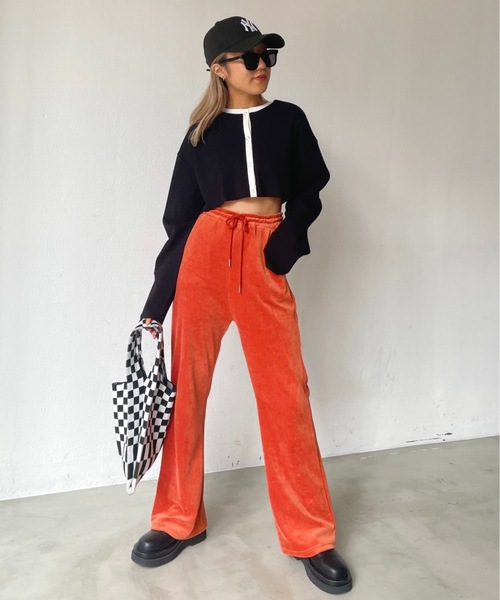 SHAGGIE（シャギー）の「ニットチェッカートートバッグ（トートバッグ・レディース・ブラック/ブルー/グリーン・FREE）」の13枚目の写真