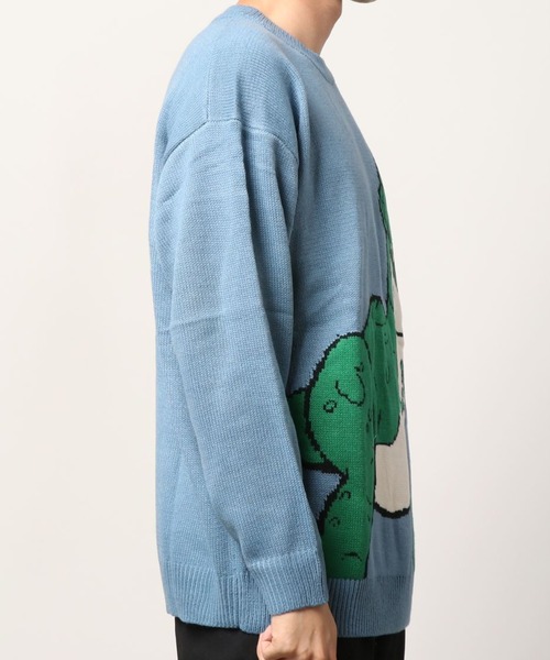 セール】Disney PIXAR/ディズニーピクサー ダブルジャカード クルー