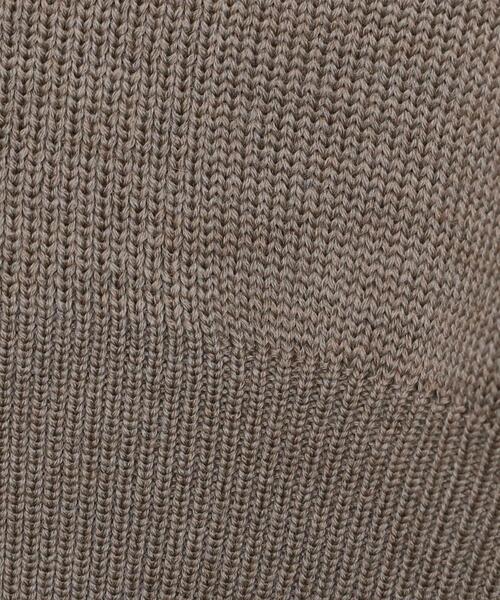 H BEAUTY&YOUTH UNITED ARROWS(エイチビューティーアンドユースユナイテッドアローズ)の「<H>SOLID WOOL 9GAUGE VEST/ベスト(ベスト・レディース・ダークグレー/ベージュ・FREE)」の15枚目の写真