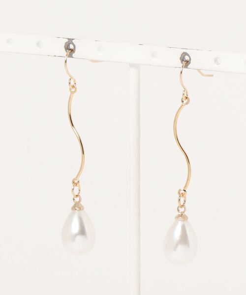 natural couture(ナチュラルクチュール)の「パールピアス(ピアス(両耳用)・レディース・その他1/その他2/その他3・FREE)」の1枚目の写真