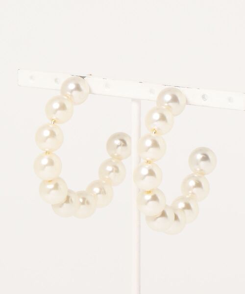 natural couture(ナチュラルクチュール)の「パールピアス(ピアス(両耳用)・レディース・その他1/その他2/その他3・FREE)」の3枚目の写真