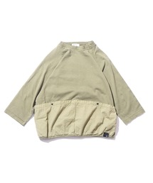 F.O.U | F.O.U/エフオーユー 異素材ポケットTシャツ ラグランカットソー(Tシャツ/カットソー)