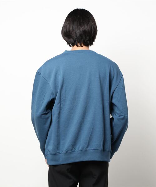 Ocean Pacific(オーシャンパシフィック)の「【OP:オーピー】ロゴプリント裏起毛クルースウェット / トレーナー ユニセックス(スウェット・メンズ・ベージュ/ネイビー/オフホワイト/ヘザーグレー・MEDIUM/LARGE/X-LARGE)」の6枚目の写真