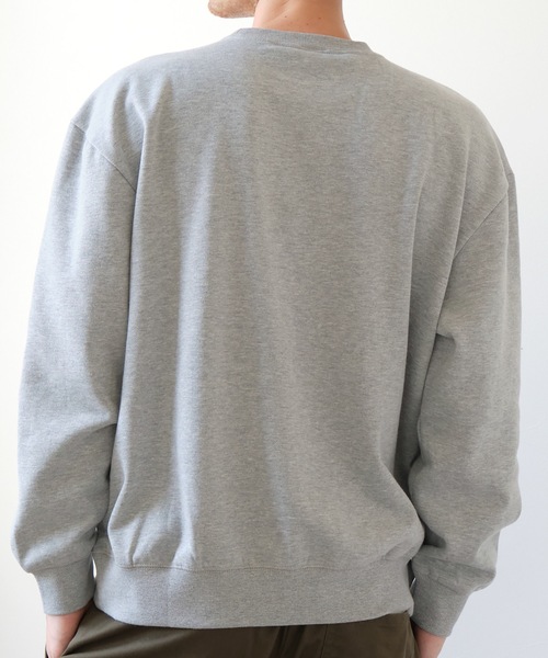 Ocean Pacific(オーシャンパシフィック)の「【OP:オーピー】ロゴプリント裏起毛クルースウェット / トレーナー ユニセックス(スウェット・メンズ・ベージュ/ネイビー/オフホワイト/ヘザーグレー・MEDIUM/LARGE/X-LARGE)」の18枚目の写真