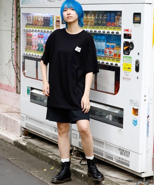 RIPNDIP(リップンディップ)の「RIPNDIP/リップンディップ Lord Nermal Pocket Tee ポケット付き半袖Tシャツ(Tシャツ/カットソー・メンズ・ブラック/ダークオレンジ/ダークブルー/ダークパープル/ホワイト/ネイビー/ナチュラル/グリーン・L/M/XL)」の13枚目の写真