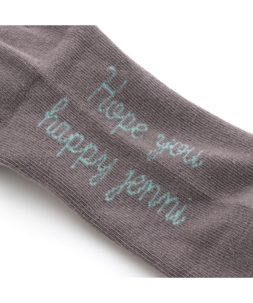JENNI love（ジェニィラブ）の「ベアプリントテープリブハイソックス（ソックス/靴下・キッズ・ブラック/グレー/ネイビー・19-21cm/22-24cm）」の9枚目の写真