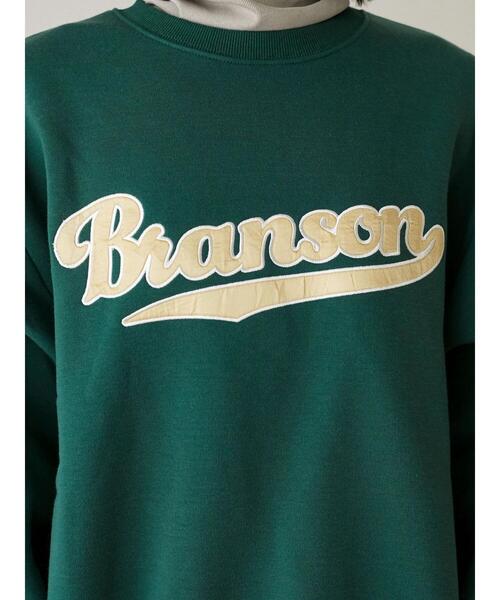 Green Parks(グリーンパークス)の「・novem 9 サテンシシュウロゴウラキモウスウェット*(スウェット・レディース・ブラック/レッド/グリーン/アイボリー・FREE)」の13枚目の写真