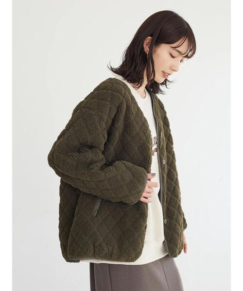 Green Parks(グリーンパークス)の「・novem 9 サテンシシュウロゴウラキモウスウェット*(スウェット・レディース・ブラック/レッド/グリーン/アイボリー・FREE)」の19枚目の写真