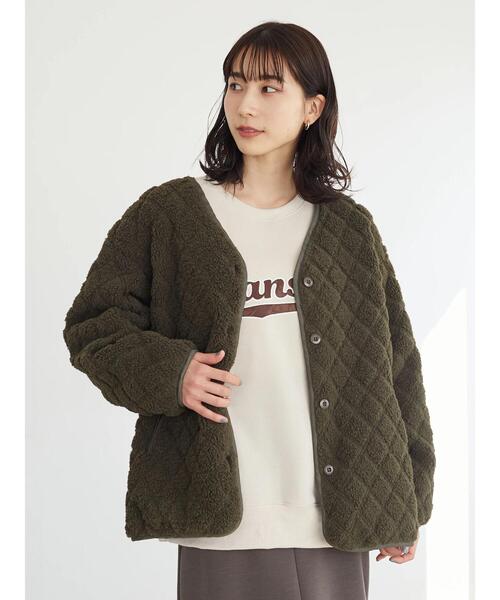 Green Parks(グリーンパークス)の「・novem 9 サテンシシュウロゴウラキモウスウェット*(スウェット・レディース・ブラック/レッド/グリーン/アイボリー・FREE)」の20枚目の写真