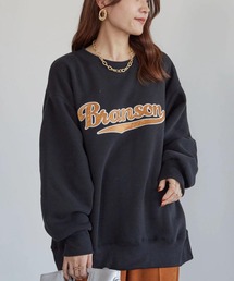 Green　Parks | ・novem 9 サテンシシュウロゴウラキモウスウェット＊(スウェット)