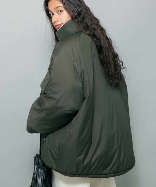 WILDTHINGS/ワイルドシングス BIG HAPPY JACKET 中綿ジャケット