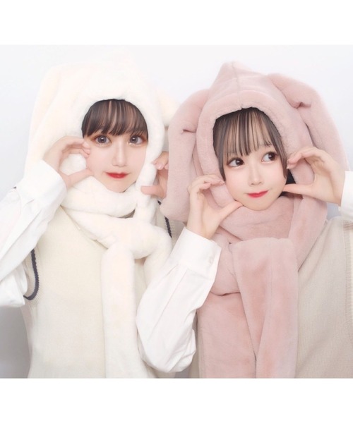 セール】WEGO/ウサギスヌード（ネックウォーマー/スヌード）｜WEGO