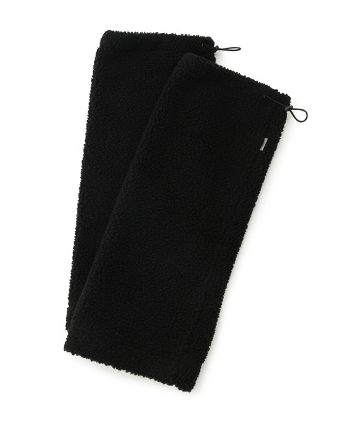 NERGY(ナージー)の「ボアレッグウォーマー(レッグウォーマー・レディース・ブラック/ダークブラウン・FREE)」の2枚目の写真