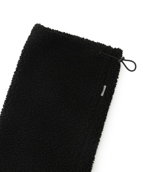 NERGY(ナージー)の「ボアレッグウォーマー(レッグウォーマー・レディース・ブラック/ダークブラウン・FREE)」の4枚目の写真