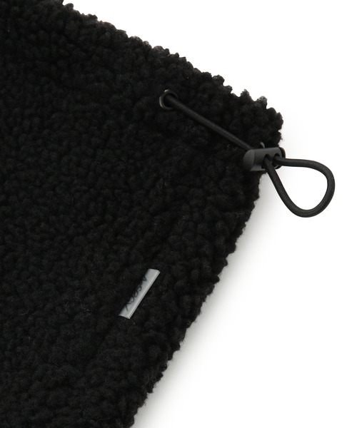 NERGY(ナージー)の「ボアレッグウォーマー(レッグウォーマー・レディース・ブラック/ダークブラウン・FREE)」の6枚目の写真