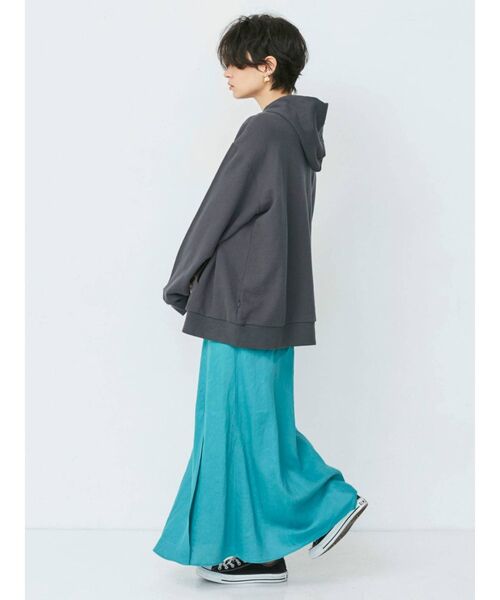 Ungrid（アングリッド）の「スリットフレアスカート（スカート・レディース・ブラック/ターコイズブルー/ベージュ・FREE）」の15枚目の写真