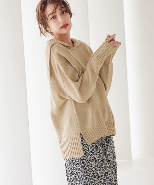 KOBE LETTUCE（コウベレタス）の「セーラー襟ニットプルオーバー